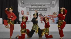 Atlet pencak silat peraih medali dalam ajang O2SN 2025 Jawa Timur. Foto: Tugusatu/ist
