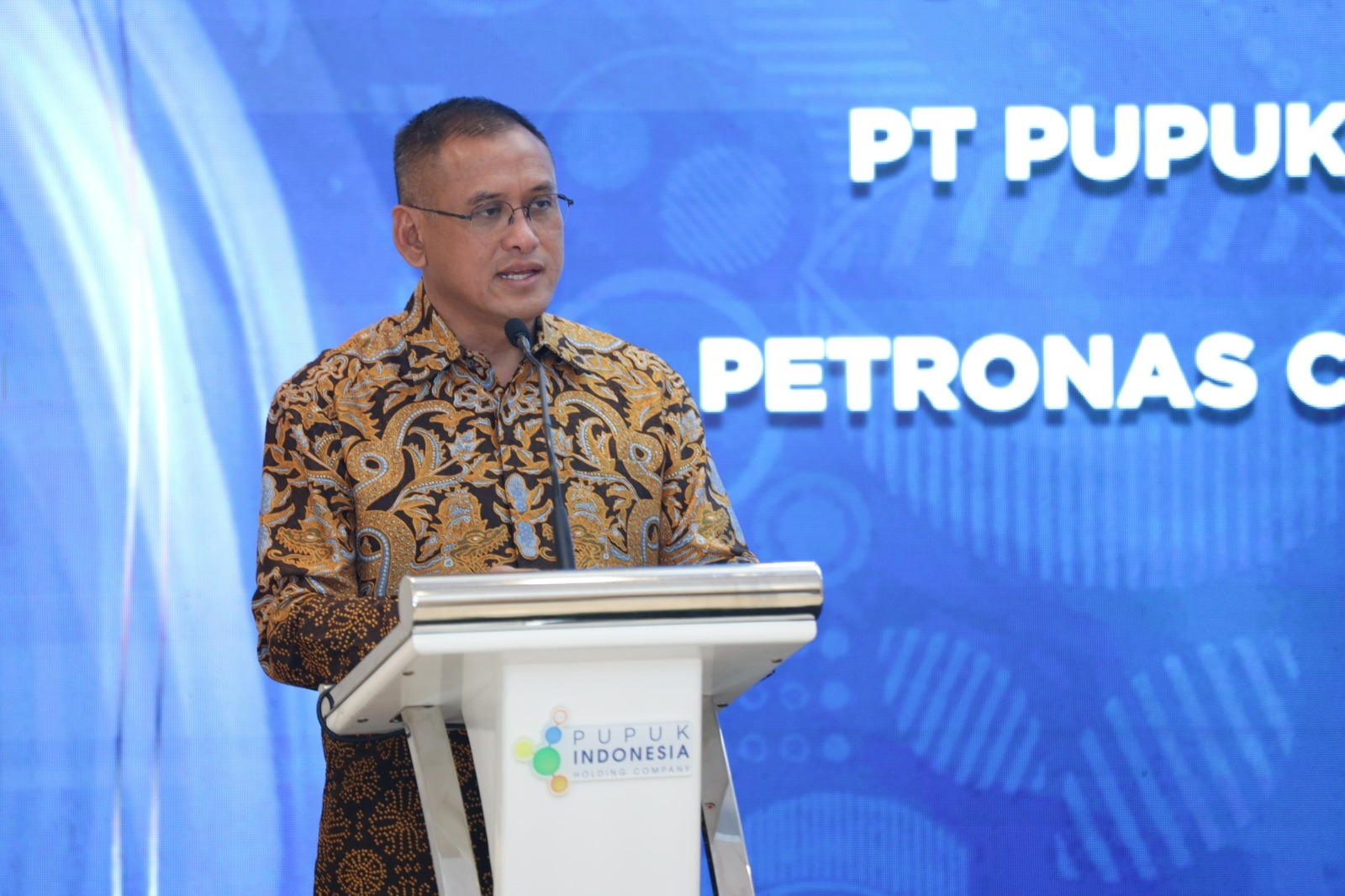 Direktur Utama Pupuk Indonesia, Rahmad Pribadi. Istimewa