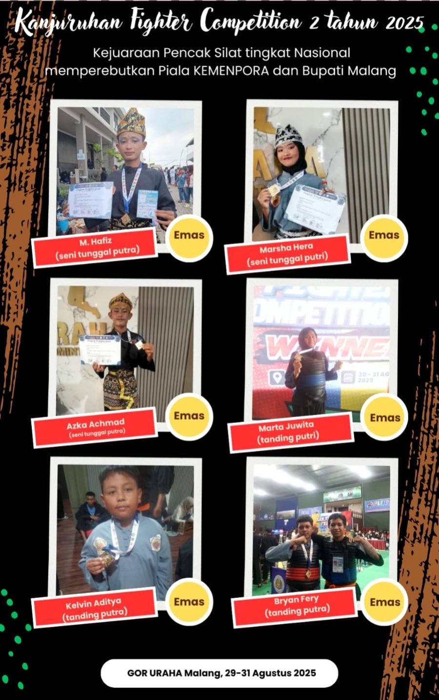 Siswa berprestasi.