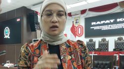 Ketua DPRD Kota Malang, Amithya Ratnanggani Sirraduhita usai rapat membahas proyek strategis nasional di ruang rapat paripurna DPRD, Selasa (19/8). Foto: Tugusatu/Maghfirotul Hasanah