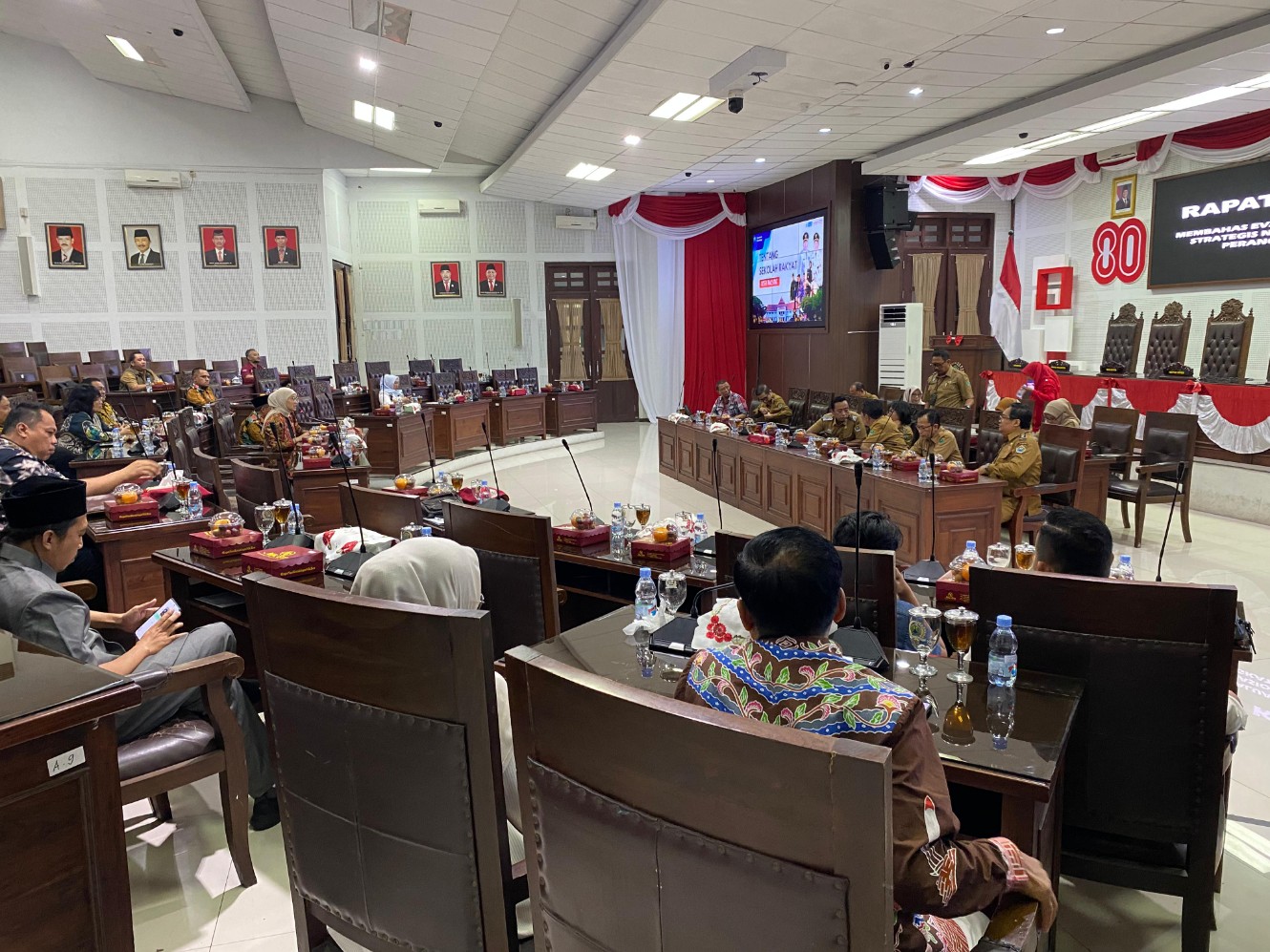 DPRD Kota Malang menggelar Rapat Kerja membahas Proyek Strategis Nasional Sekolah Rakyat. Foto: dok Sekretariat DPRD Kota Malang
