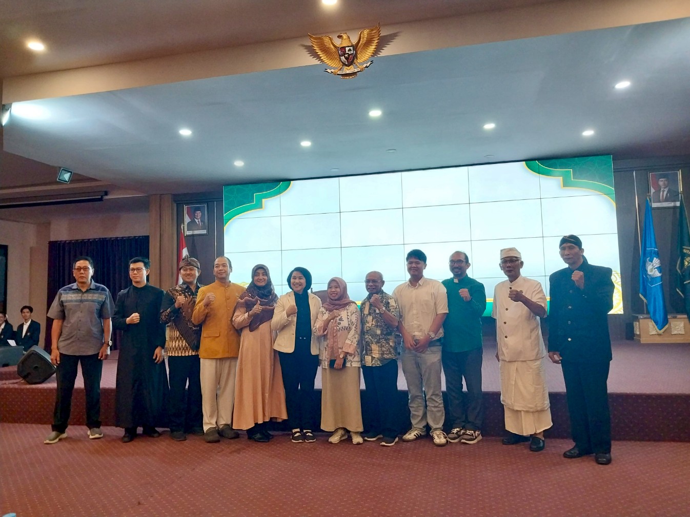 Forum Moderasi Beragama di Fakultas Ilmu Administrasi (FIA) Universitas Brawijaya, Kota Malang, Jawa Timur, Jumat (19/9). Foto: Tugusatu/Maghfirotul Hasanah