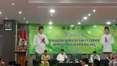 Wali Kota Malang Tahun Ini Menambah 20 Masjid Terapkan Family Corner