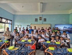 Terapkan Si Bagoes Berbagi, Srikandi PLN NP UP Brantas Edukasi Siswa SMK Brantas Karangkates Pengetahuan Pelaporan Keuangan