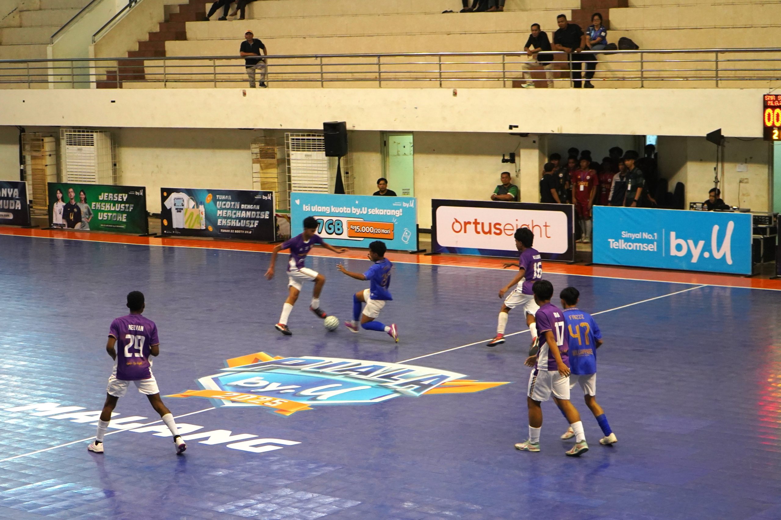Kemeriahan Piala by.U Malang Series 2025. Istimewa