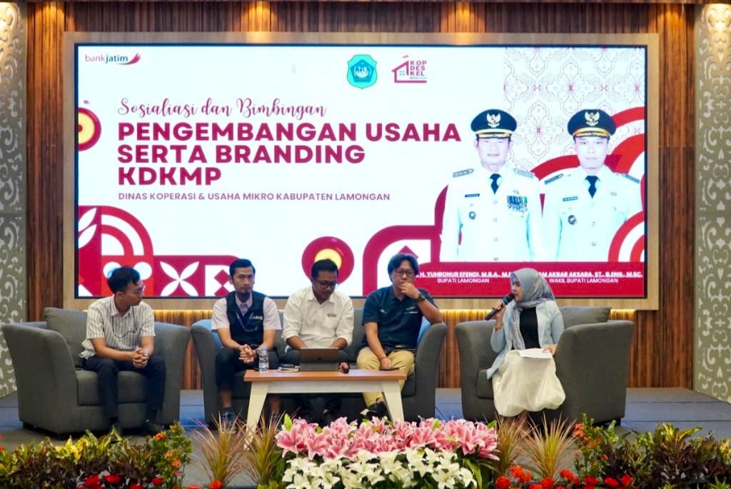 Bimbingan teknis untuk Pengurus Koperasi Desa/Kelurahan Merah Putih (KDMP) di Kabupaten Lamongan. Foto: Tugusatu/ist/Yakub
