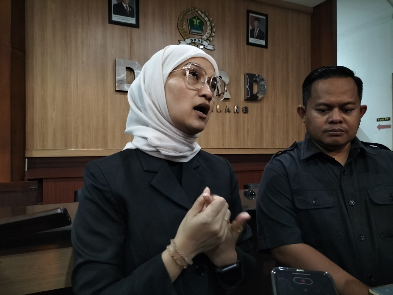 Ketua DPRD Kota Malang, Amithya Ratnanggani. Foto: Tugusatu/Bagus Suryo
