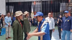 Wakil Wali Kota Malang Ali Muthohirin saat menjadi pembicara kegiatan pengenalan kampus mahasiswa baru di Institut Teknologi Sains dan Kesehatan RS dr Soepraoen/Kesdam V Brawijaya Malang, Kamis (4/9). Foto: Tugusatu/Maghfirotul Hasanah