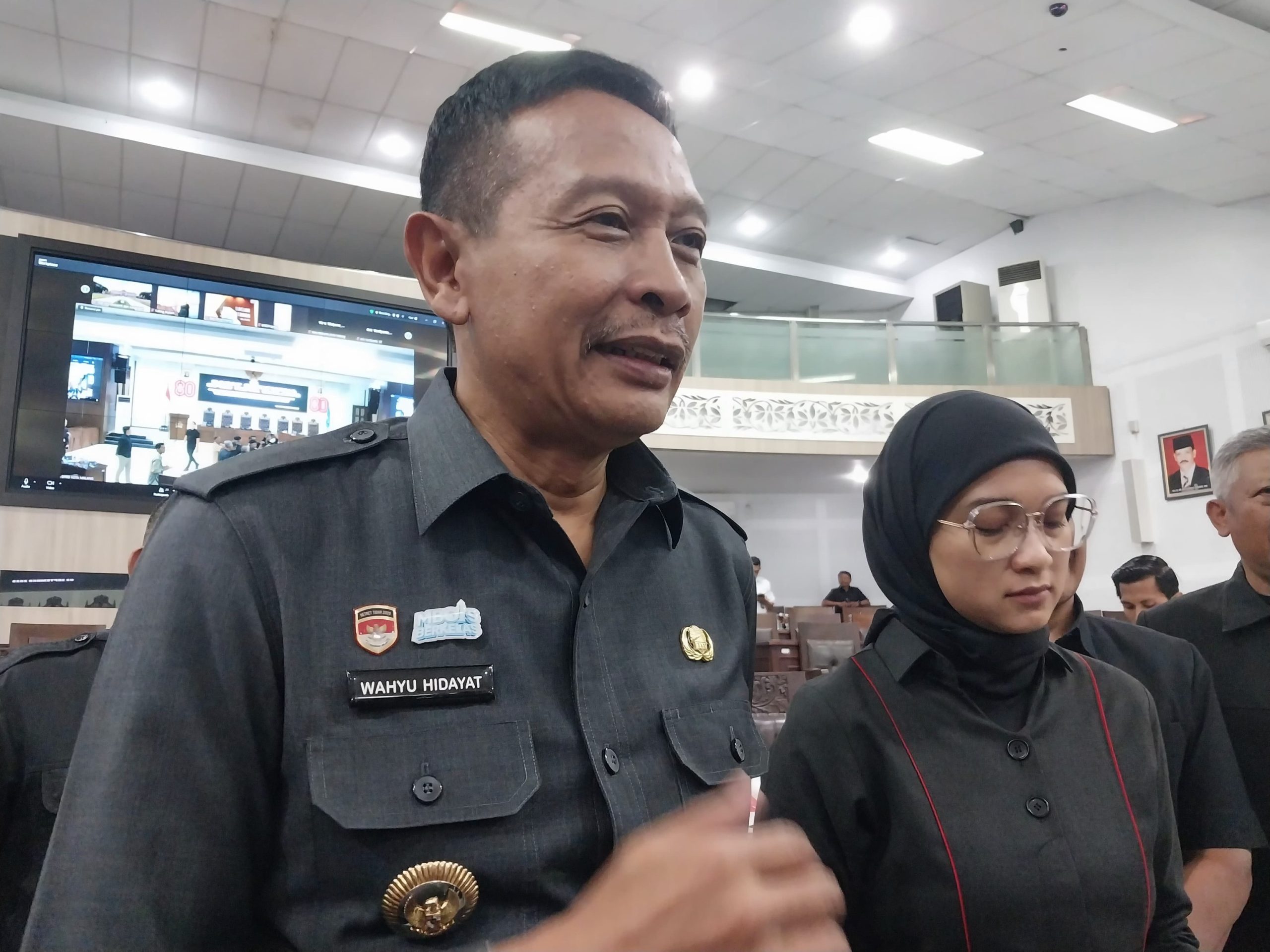 Wali Kota Malang Wahyu Hidayat. Foto: Tugusatu/Bagus Suryo