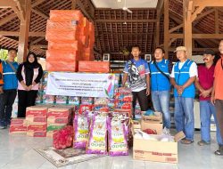 PLN NP UP Brantas Hadirkan Bantuan Pemulihan Banjir di Sitiarjo Malang