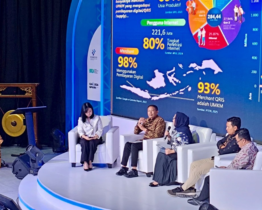 Wali Kota Malang Wahyu Hidayat saat Peresmian Garuda Spark Innovation Hub dan Peluncuran hasil IMDI Tahun 2025 oleh Kementerian Komunikasi dan Digital RI di Jakarta, Kamis (2/10/2025). Foto: Dok Diskominfo Kota Malang