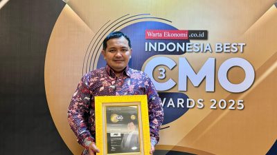 Eri Palgunadi Raih Penghargaan Best Chief Marketing Officer (CMO) Award 2025