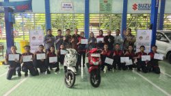 PT PLN Nusantara Power Unit Pembangkitan Brantas (PLN NP UP Brantas) berkolaborasi dengan PT Braja Elektrik Motor, memfasilitasi pelatihan dan sertifikasi konversi motor listrik di SMK Brantas Karangkates, Kabupaten Malang, Jawa Timur. Foto: Dok. PLN NP UP Brantas