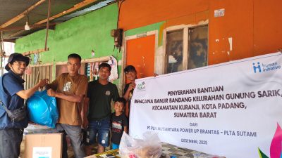 Dari Brantas untuk Sumbar: PLN NP UP Brantas Bantu Pemulihan Pasca Banjir Bandang