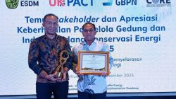 PLN NP UP Brantas meraih penghargaan melalui Inovasi “HydroBot: Smart Guide Berbasis AI dan Smart Workflow untuk Optimalisasi Operasi PLTA serta Efisiensi Energi Melalui Pemantauan Kondisi Hidrologi Realtime. Foto: Dok. PLN NP UP Brantas