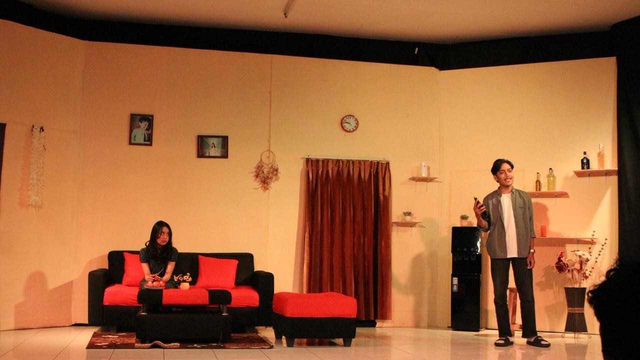 Pentas teater mahasiswa BSI Modern UMM. Istimewa