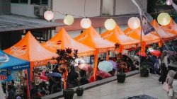 Bazaar Kampoeng Ramadan 2026 di area Masjid Raden Patah Universitas Brawijaya. Istimewa