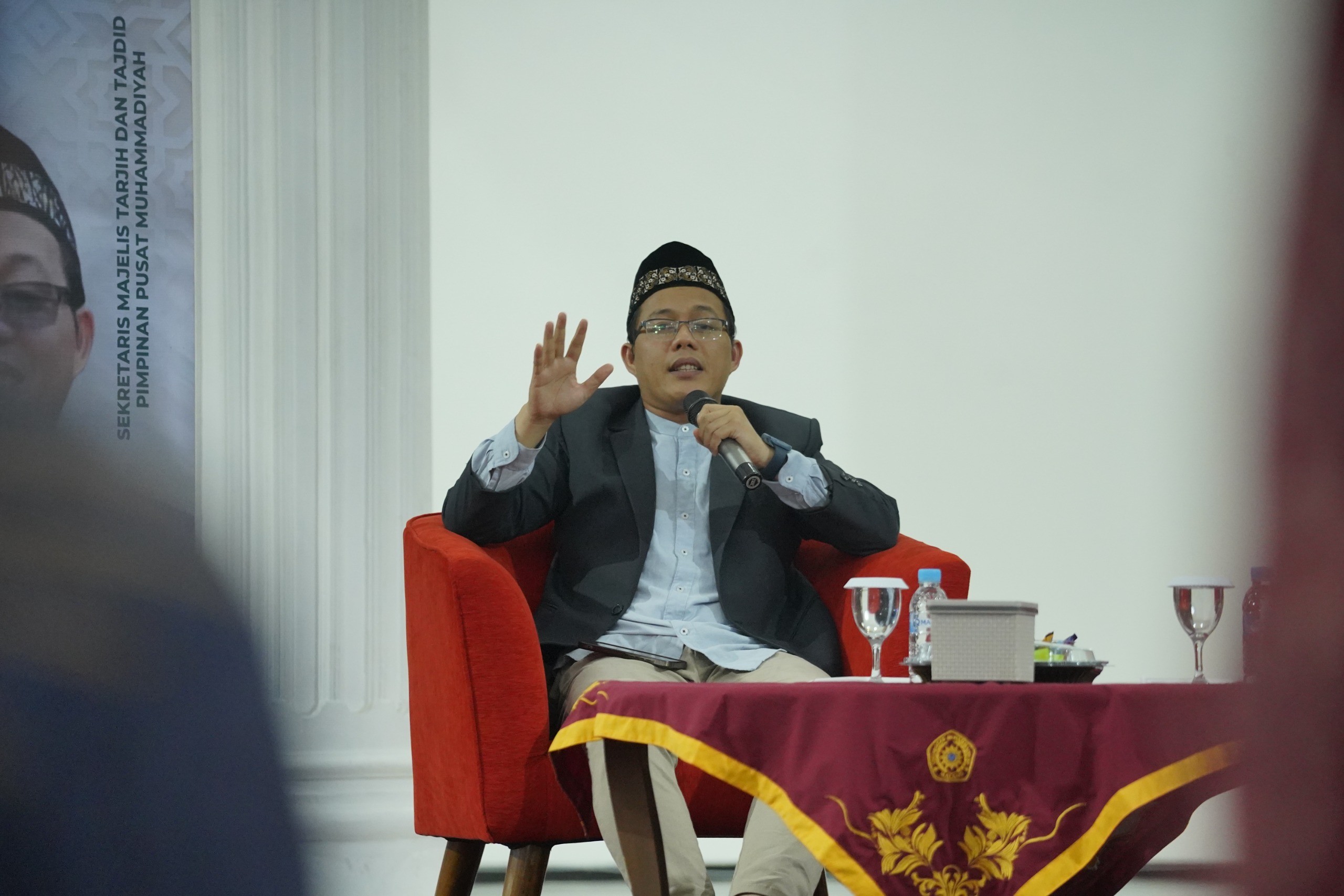 Sekretaris Majelis Tarjih dan Tajdid Pimpinan Pusat Muhammadiyah, Muhammad Rofiq Mudzakkir, pada kajian Tarhib Ramadan di Masjid AR. Fachruddin, Kamis (12 /2/2026). Istimewa