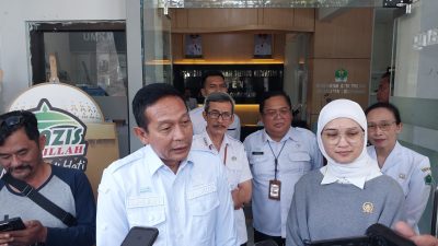 Wali Kota Malang Wahyu Hidayat dan Ketua DPRD Kota Malang, Jawa Timur, Amithya Ratnanggani Sirraduhita menghadiri Musrenbang di Kecamatan Lowokwaru. Tugusatu/Maghfirotul Hasanah