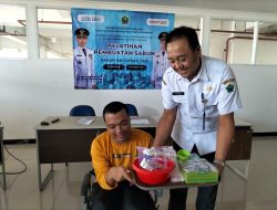Diskopindag Bekali Difabel Keterampilan Membuat Sabun Cuci Tangan