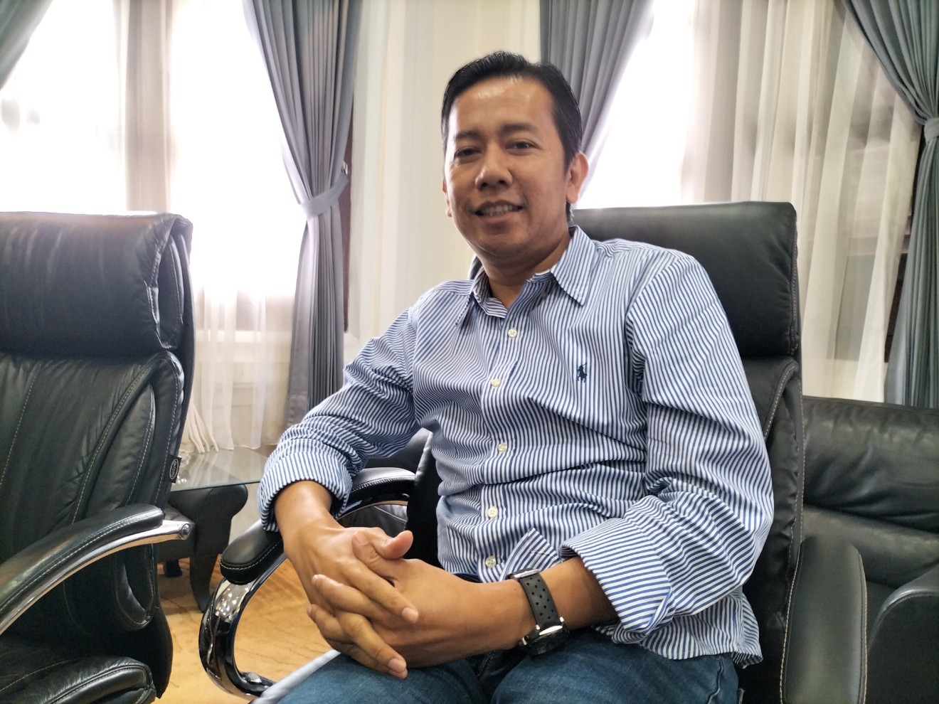 Ketua Komisi C DPRD Kota Malang, Muhammad Anas Muttaqin. Foto: Tugusatu/Bagus Suryo