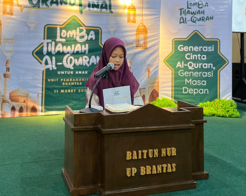 Peserta lomba tilawah Al-Qur’an.