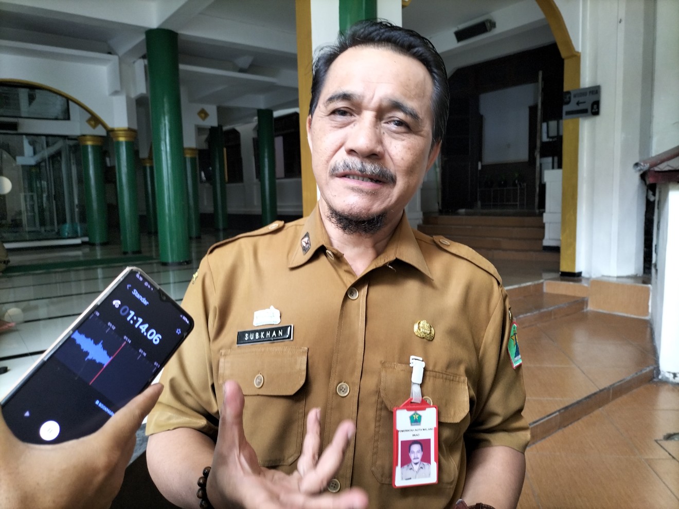 Kepala Badan Keuangan dan Aset Daerah Kota Malang, Subkhan. Foto: Tugusatu/Bagus Suryo