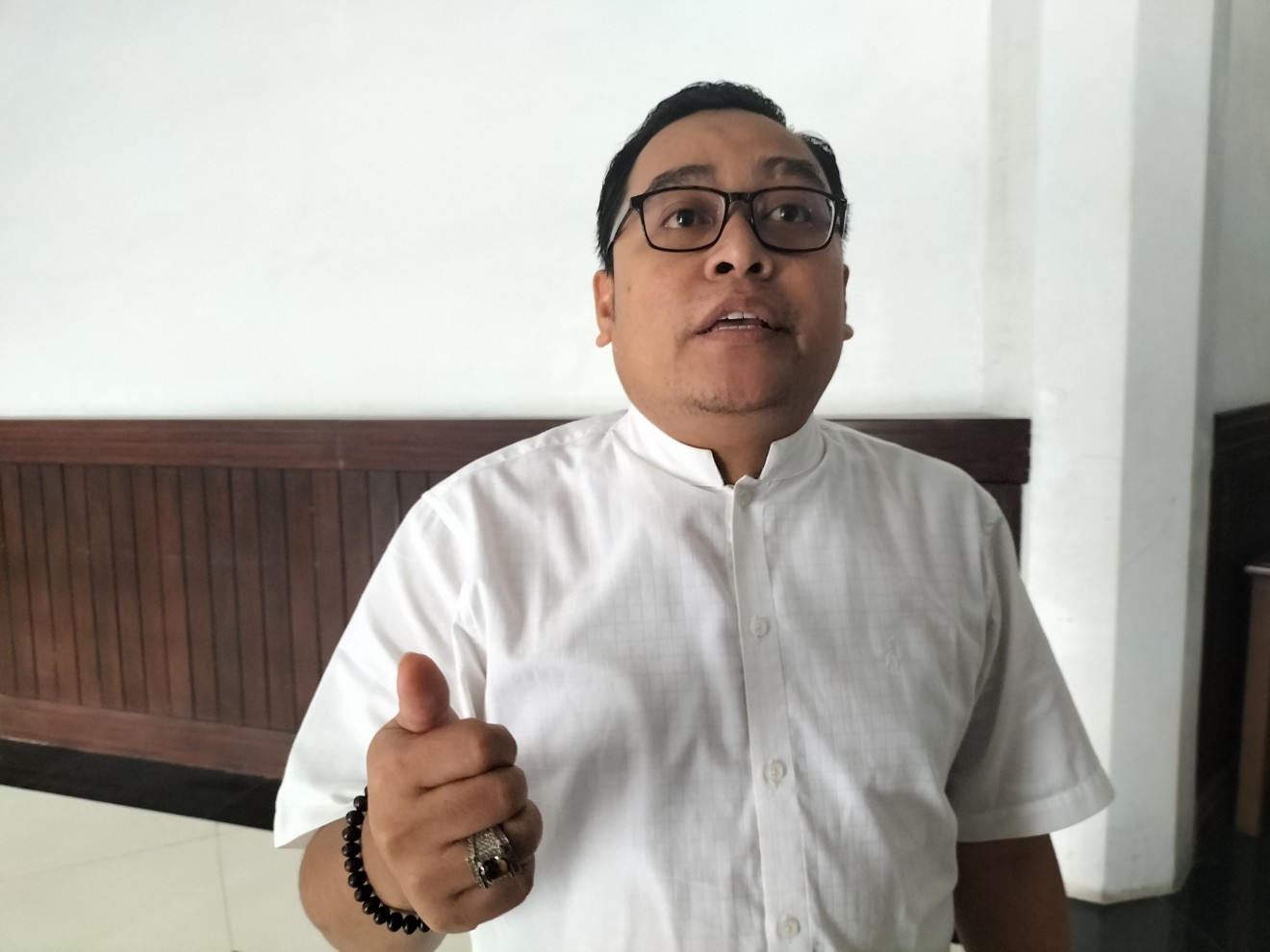 Ketua Fraksi Partai Golkar DPRD Kota Malang, Suryadi, S.Pd, M.M. Foto: Tugusatu/Bagus Suryo