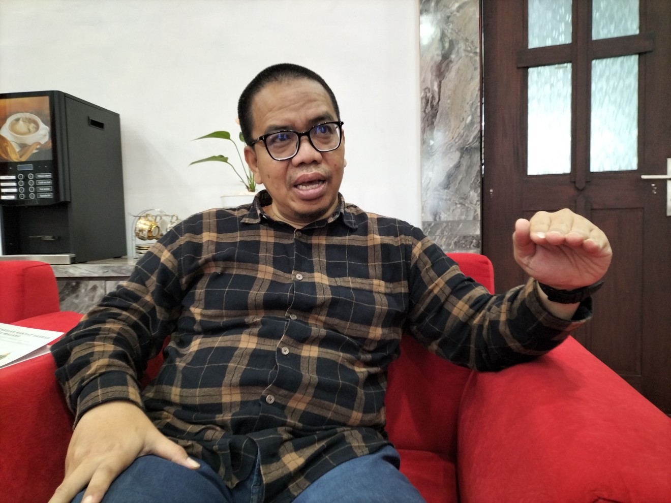 Ketua Komisi B DPRD Kota Malang Bayu Rekso Aji. Foto: Tugusatu/Bagus Suryo