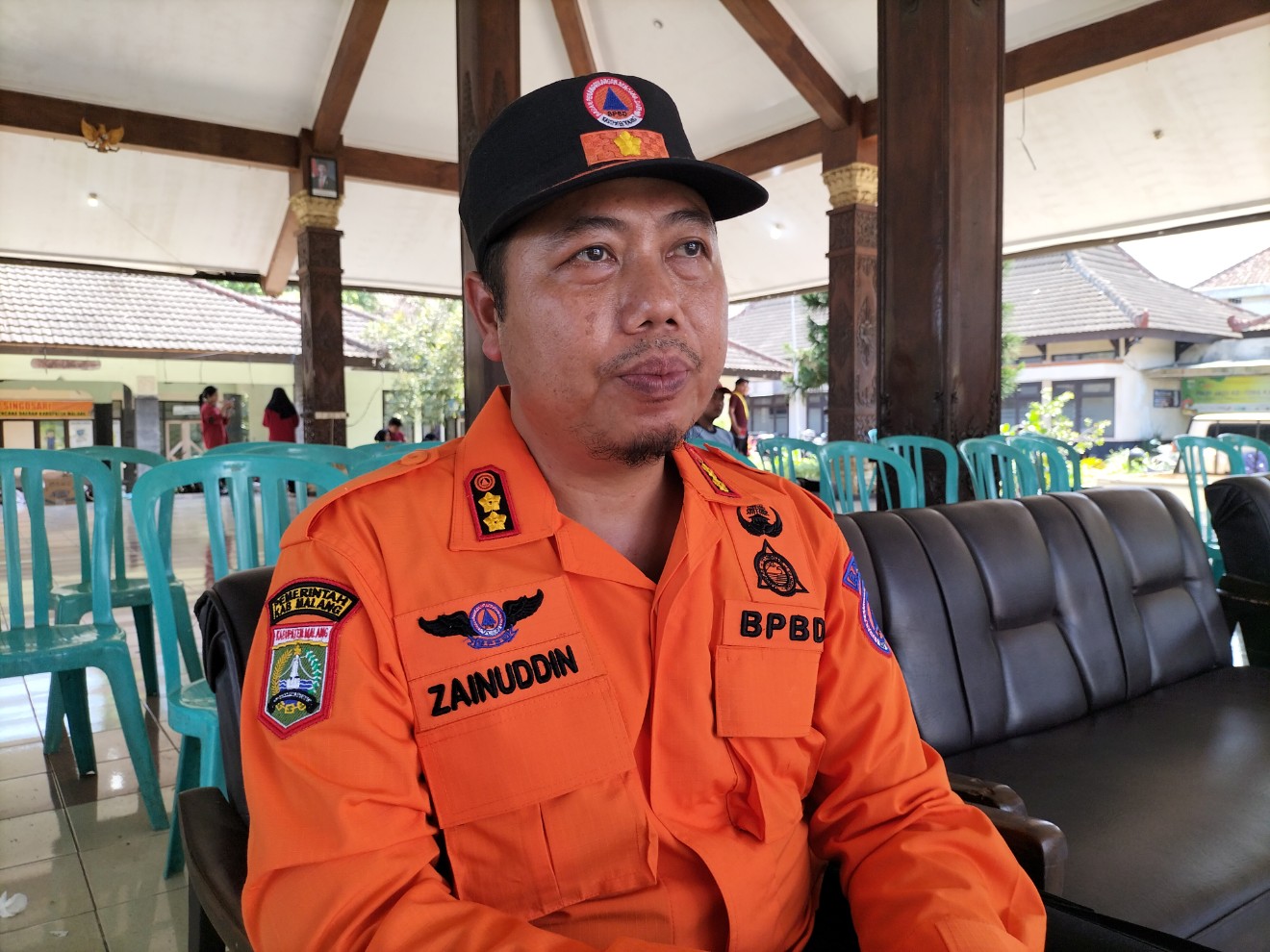 Kepala Bidang Pencegahan dan Kesiapsiagaan BPBD Kabupaten Malang Zainuddin. Foto: Tugusatu/Bagus Suryo