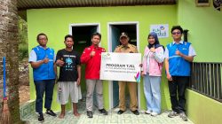 PLN NP UP Brantas menyerahkan bantuan fasilitas WASH (Water, Sanitation, and Hygiene) untuk Posyandu Terpadu Dusun Jati di Desa Kedungcangkring, Kecamatan Pagerwojo, Kabupaten Tulungagung, Jawa Timur, Pada Selasa (31/3/2026). Foto: Dok. PLN NP UP Brantas
