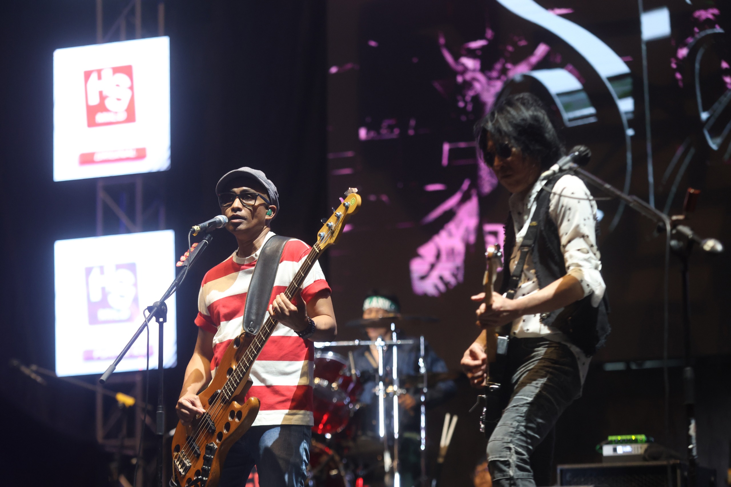Kemeriahan konser Slank di Lapangan Rampal, Kota Malang, Minggu (19/4/2026) malam. Istimewa