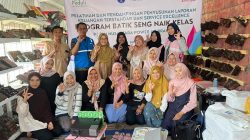 PT PLN Nusantara Power Unit Pembangkitan Brantas (PLN NP UP Brantas) bersama Institut Pertanian Bogor (IPB) Fakultas Ekonomi dan Manajemen melakukan Program Pendampingan Penyusunan Laporan Keuangan Kelompok Batik Seng pada Jumat-Minggu, 17-19 April 2026. Foto: Dok. PLN NP UP Brantas