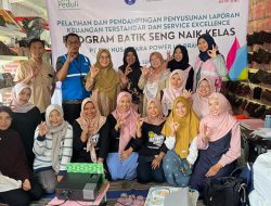 Kolaborasi PLN NP UP Brantas dan IPB Tingkatkan Kualitas Laporan Keuangan Batik Seng