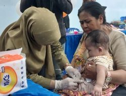 Dinkes Malang Sweeping Imunisasi Campak di Rumah Warga