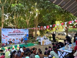 Peringati Hari Lahir Pancasila, PLN NP UP Brantas Gelar Beragam Lomba di Sekolah Alam MIBA Sengguruh
