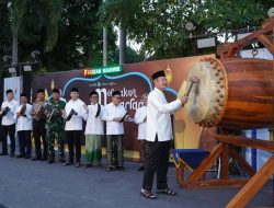 Sambut 1 Muharram 1448 H, Warga Lamongan Semarakkan Doa Bersama dan Pawai Lampion