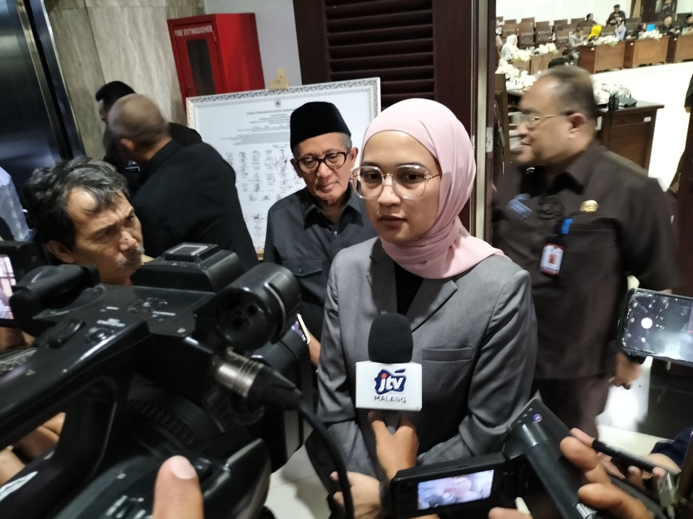 Ketua DPRD Kota Malang Amithya Ratnanggani Sirraduhita. Foto: Tugusatu/Bagus Suryo